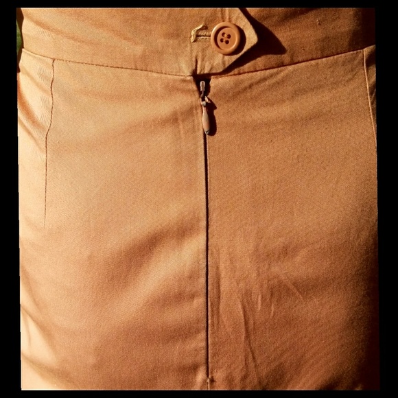 ⭐️HP⭐️VTG▪️DIOR▪️1980’s Peach Mini Pencil Skirt - Picture 4 of 7